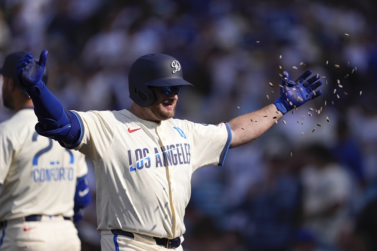 Max Muncy。圖片來源：達志影像