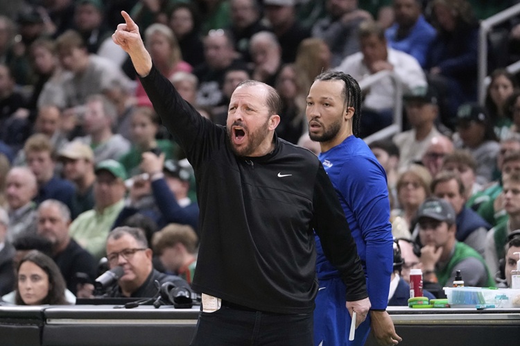 Tom Thibodeau(前)。圖片來源：達志影像