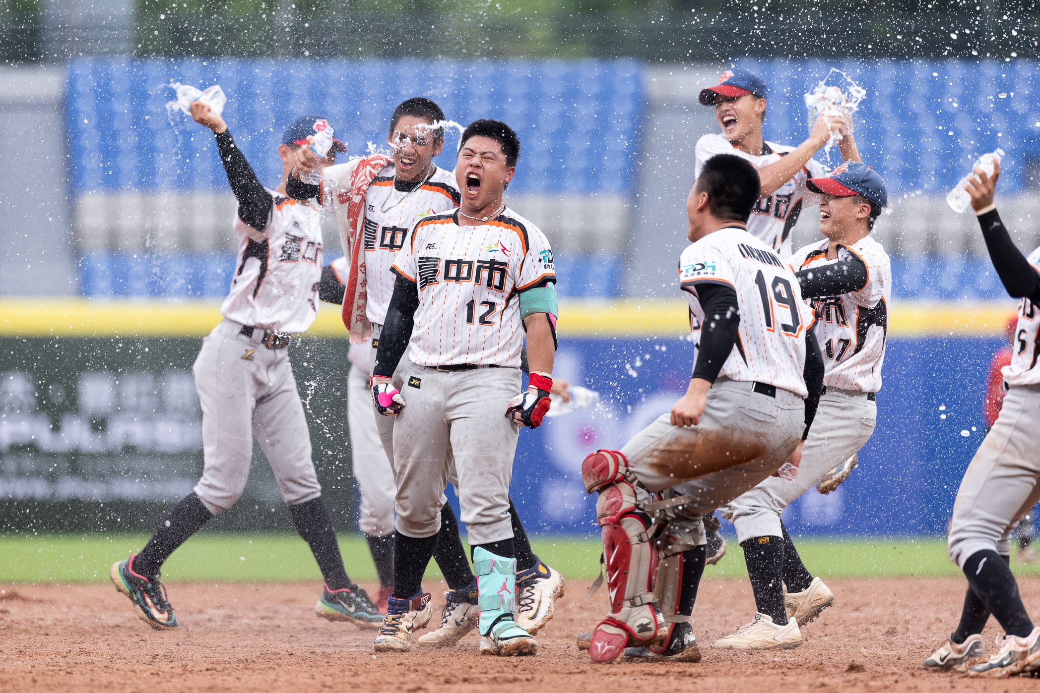 臺中市相隔15年再度稱霸玉山盃。圖片來源：棒協提供