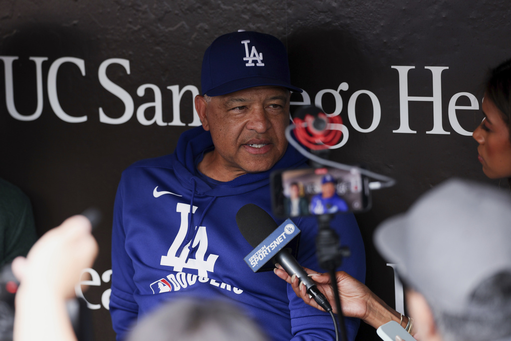 道奇總教練Dave Roberts。圖片來源：達志影像