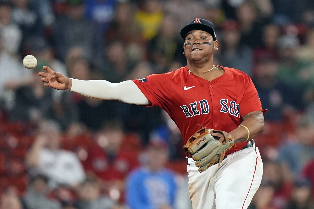 Rafael Devers。圖片來源：達志影像