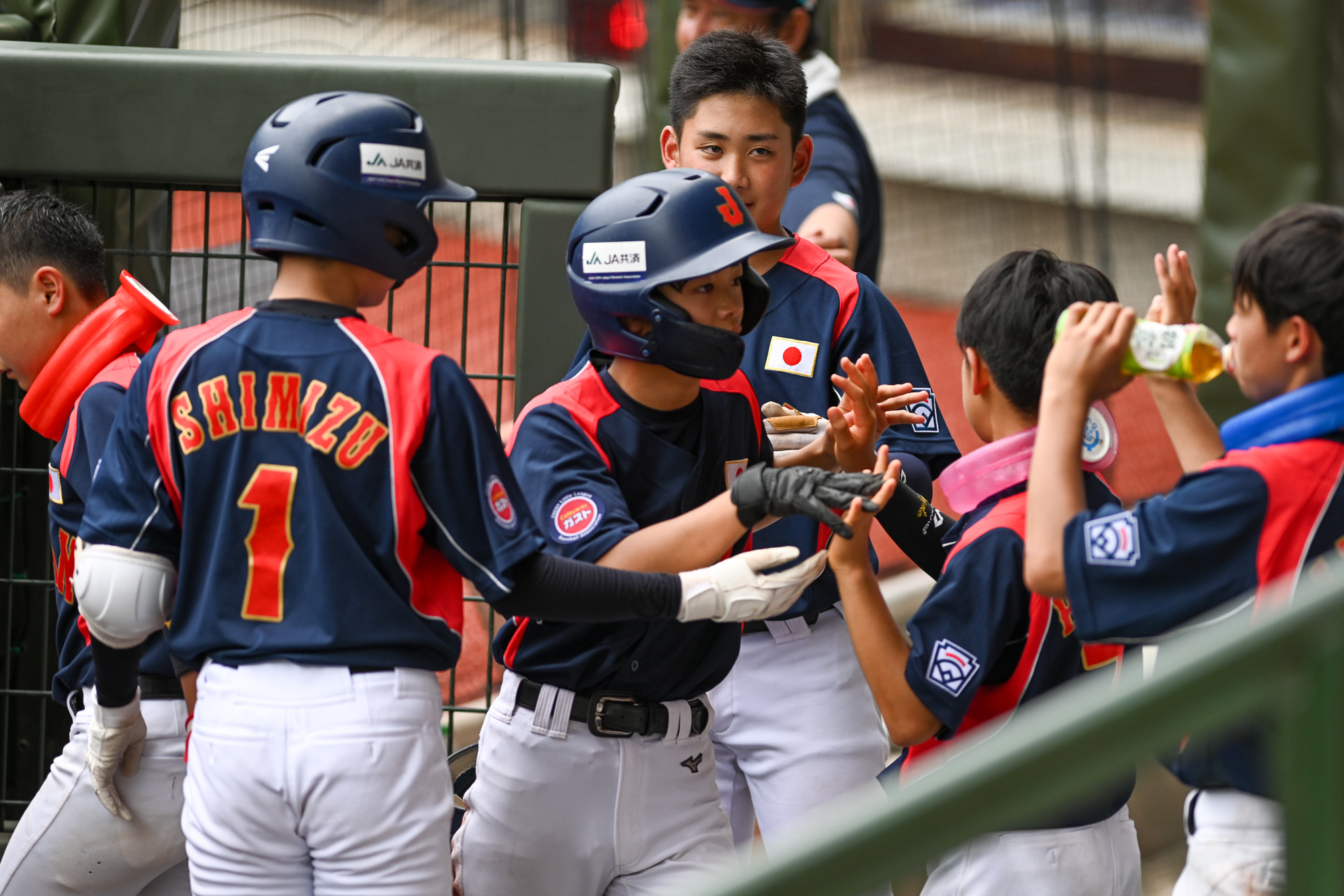 日本隊二連勝。圖片來源：台灣世界少棒聯盟提供