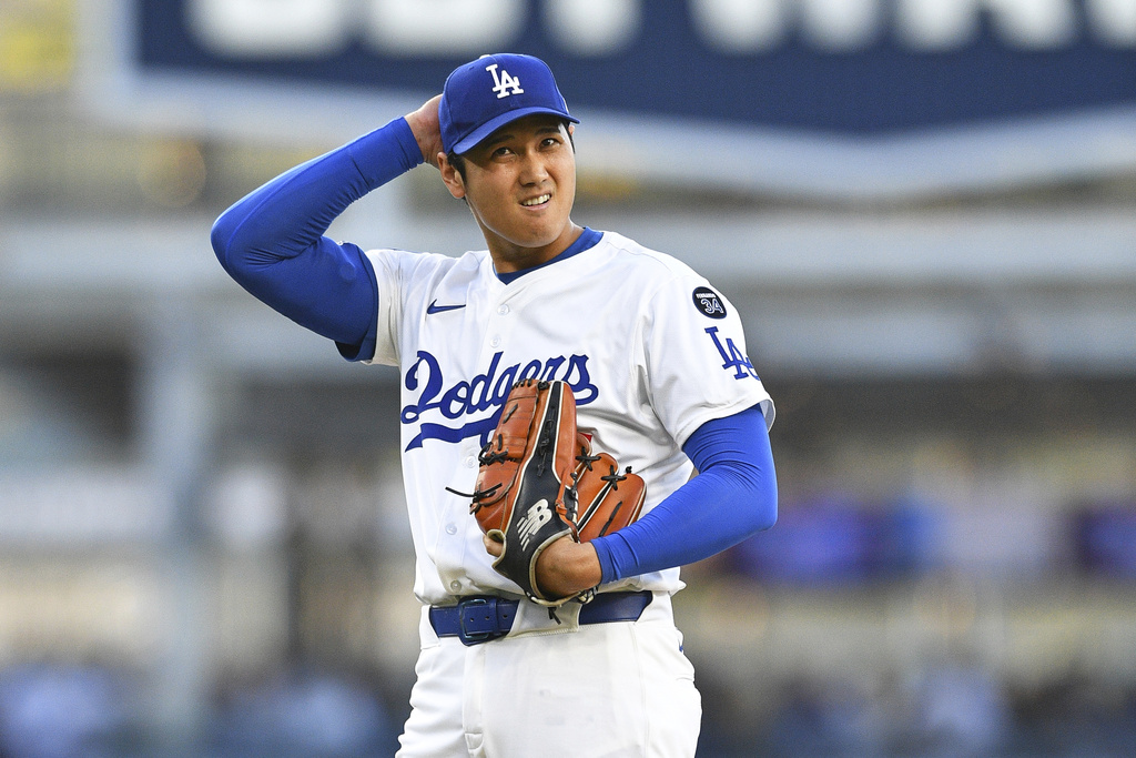 大谷睽違663天重啟二刀流，助道奇逆轉教士取勝。圖片來源：達志影像
