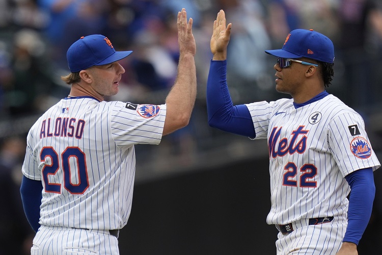 Pete Alonso(左)與Juan Soto。圖片來源：達志影像