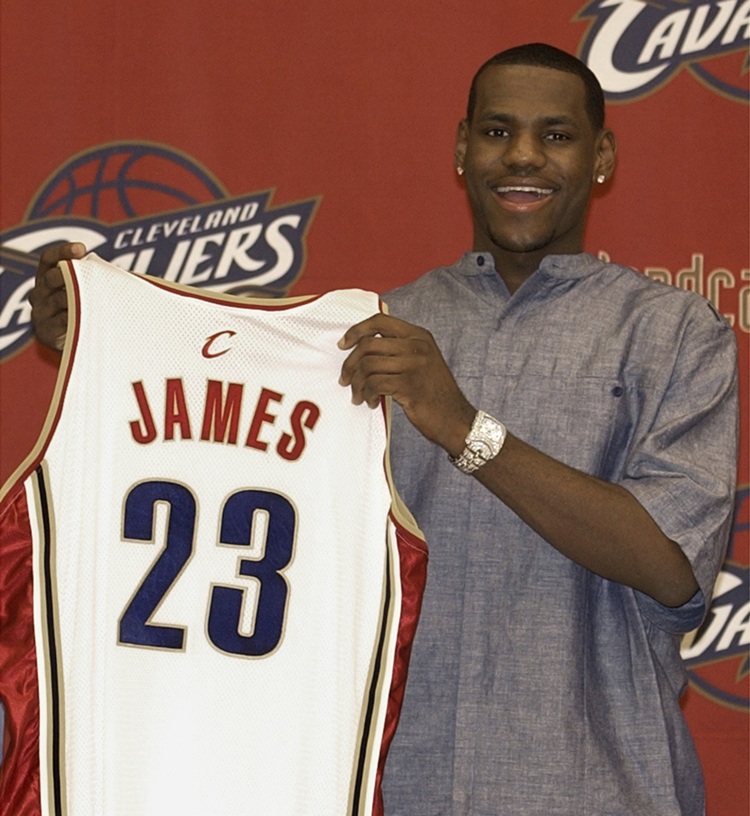 LeBron James。圖片來源：達志影像