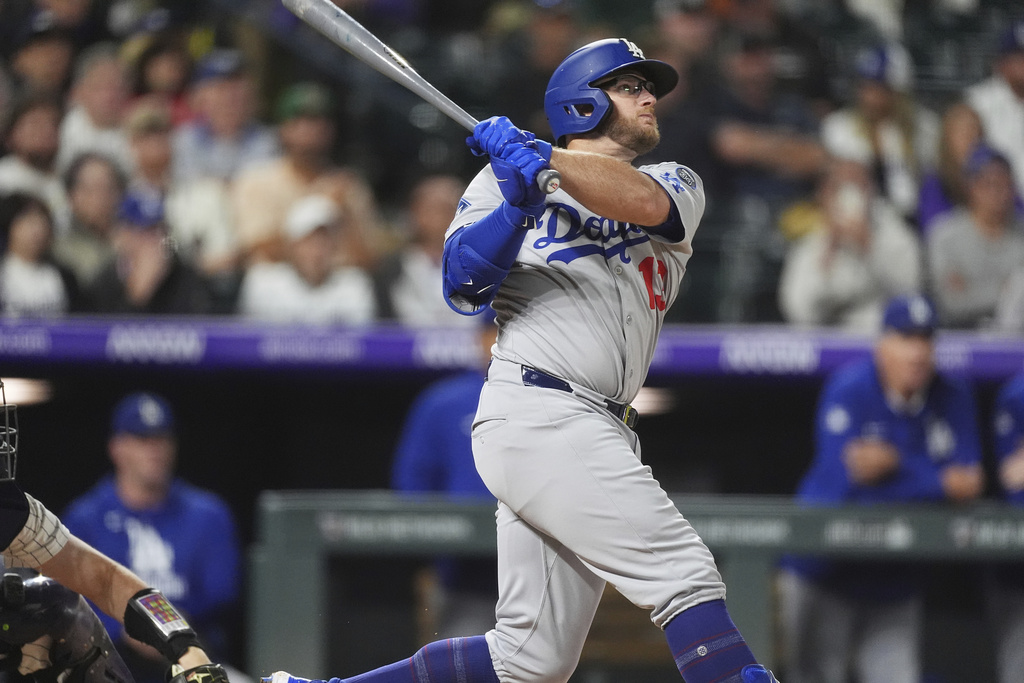 Max Muncy。圖片來源：達志影像