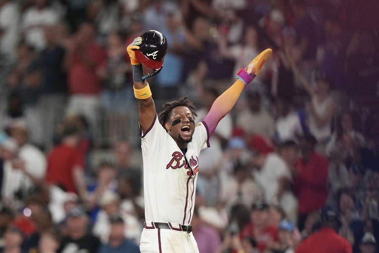 Ronald Acuna Jr.。圖片來源：達志影像