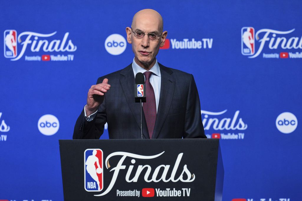 NBA主席Silver。圖片來源：TPBL