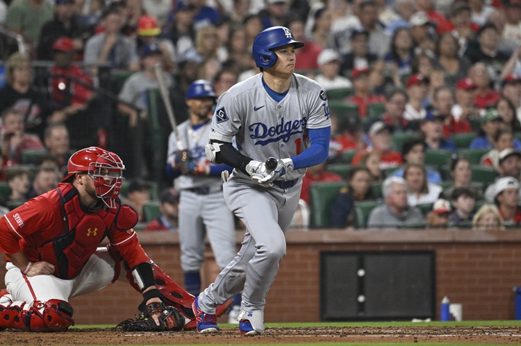 大谷翔平(右)。圖片來源：達志影像