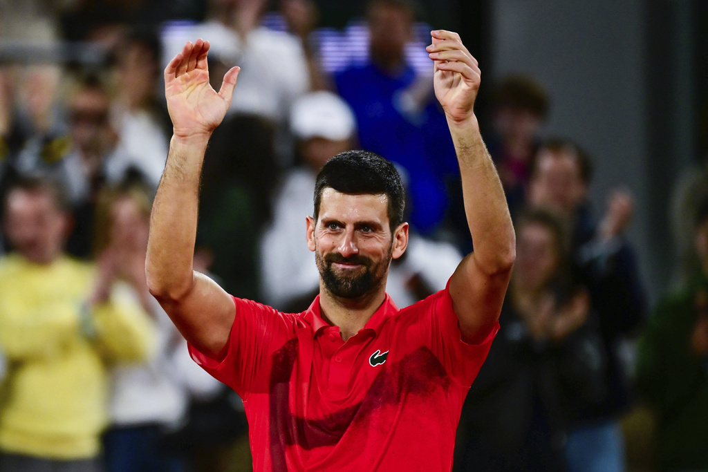 Novak Djokovic。圖片來源：達志影像