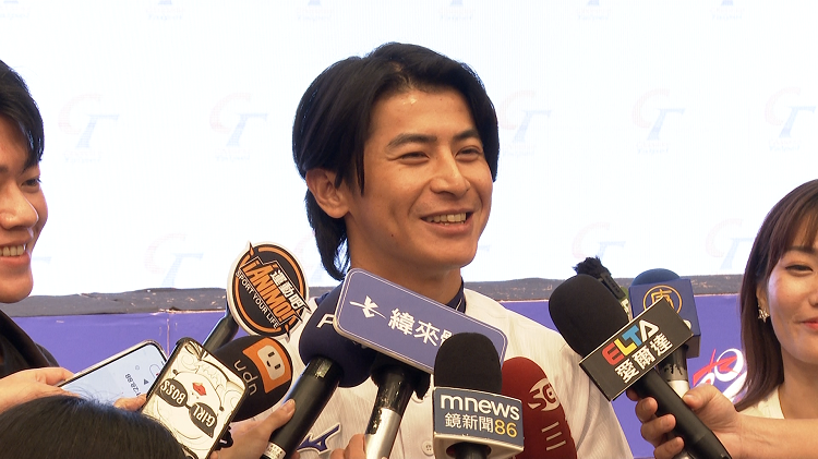 「台灣隊長」陳傑憲獲邀參加史上首次三級棒球中華隊成軍誓師大會。圖片來源：緯來體育台