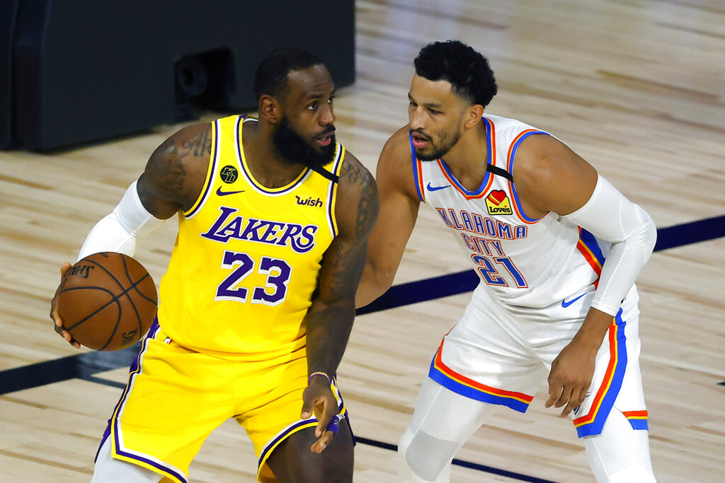 Roberson過去與「詹皇」LeBron James對位。圖片來源：達志影像
