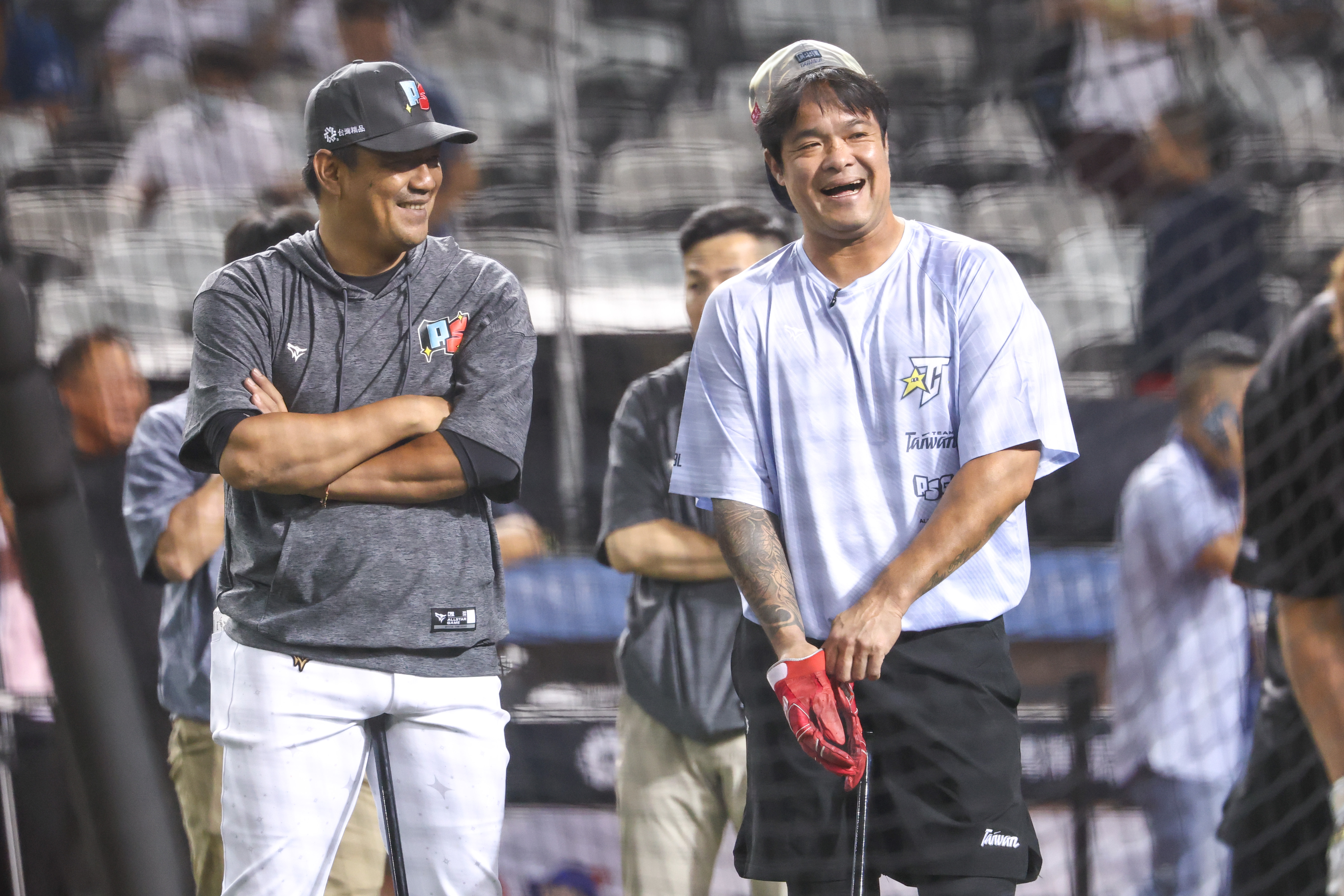 林智勝透露「陳大哥」虧他。圖片來源：味全龍