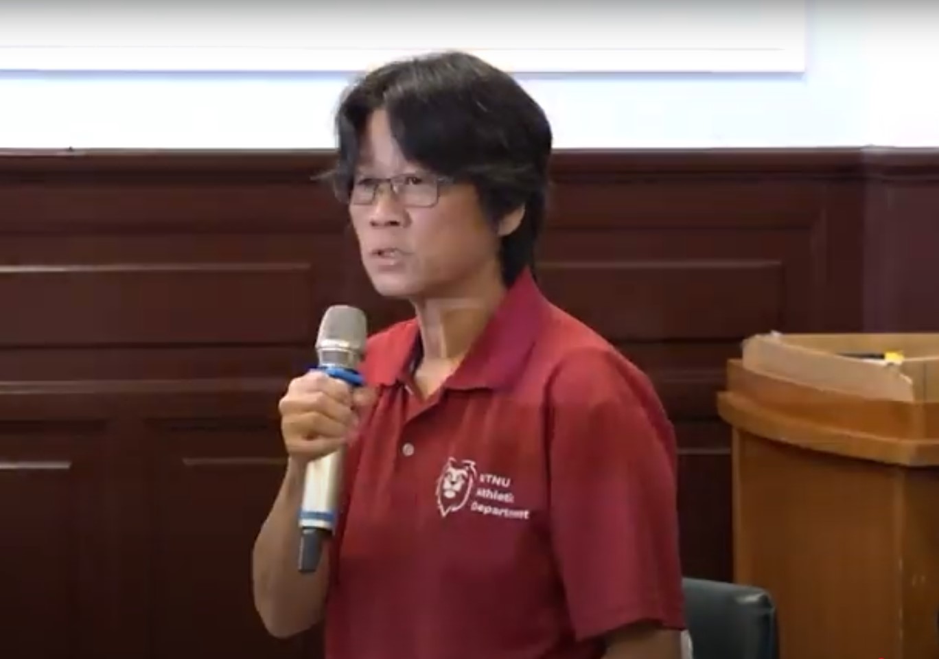 前師大女足隊教練周台英。圖片來源：緯來新聞網