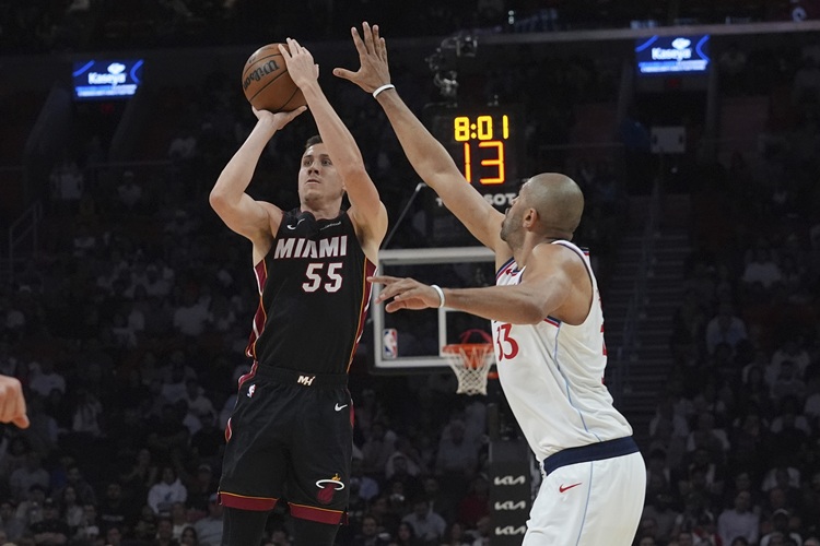 Duncan Robinson(左)。圖片來源：達志影像