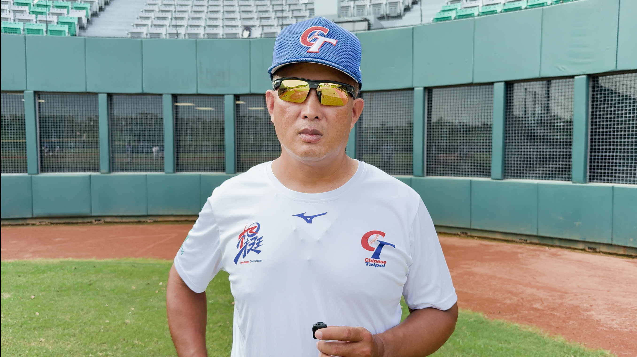 U18中華青棒總教練廖宏淵。圖片來源：李升愷／攝