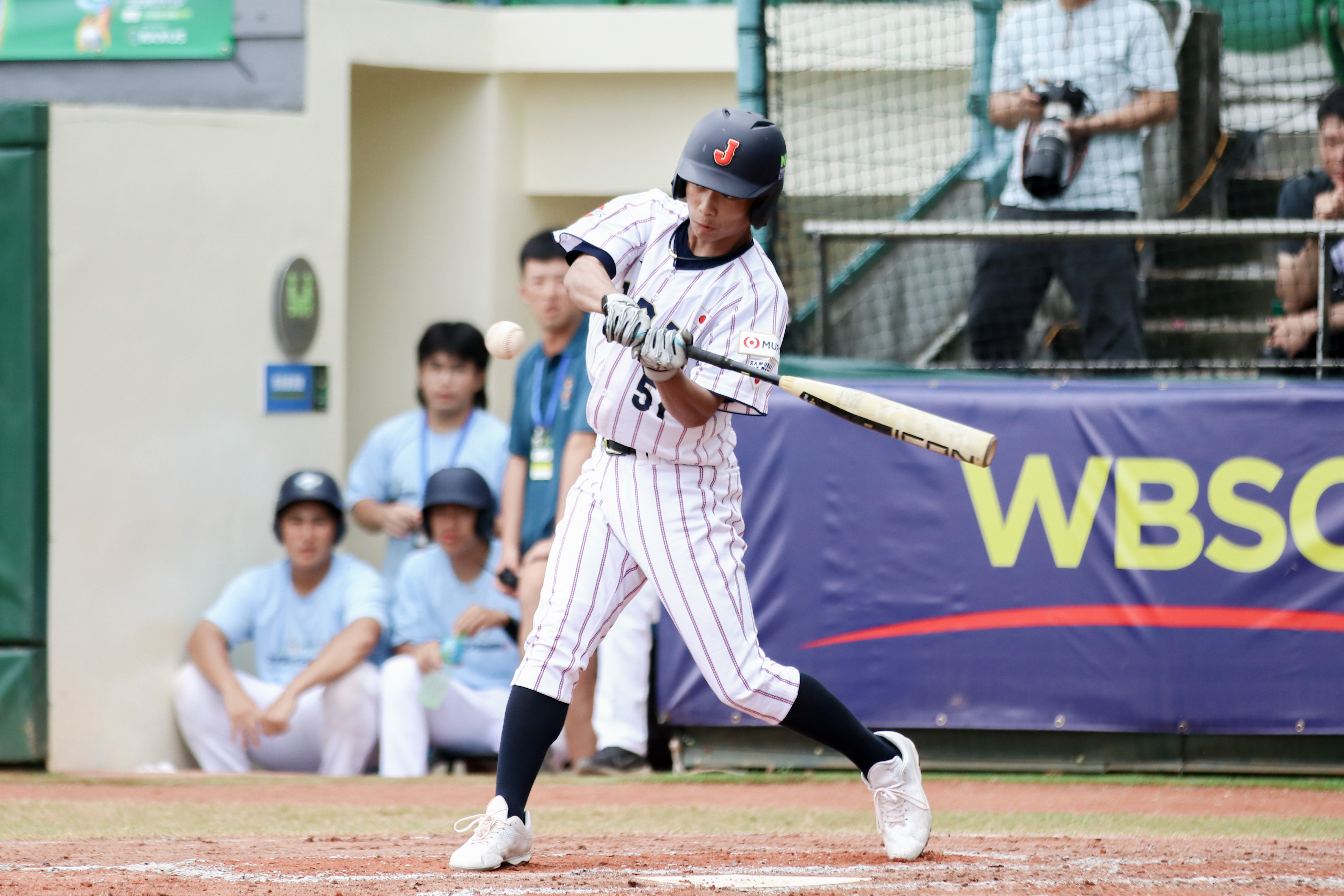 日本開路先鋒外山泰基。圖片來源：WBSC提供