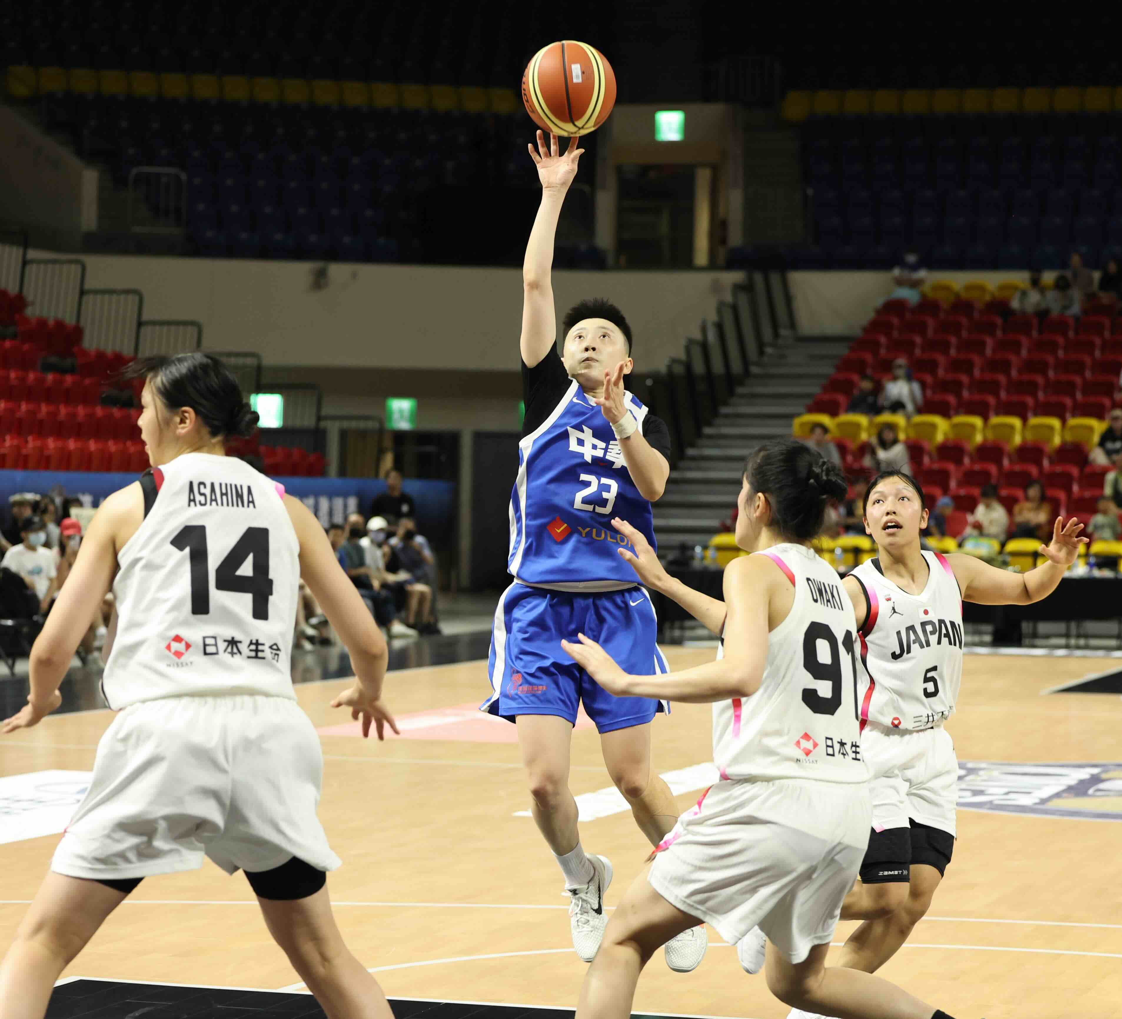 彭詩晴決勝節獨攬10分，全場飆24分。圖片來源：瓊斯盃