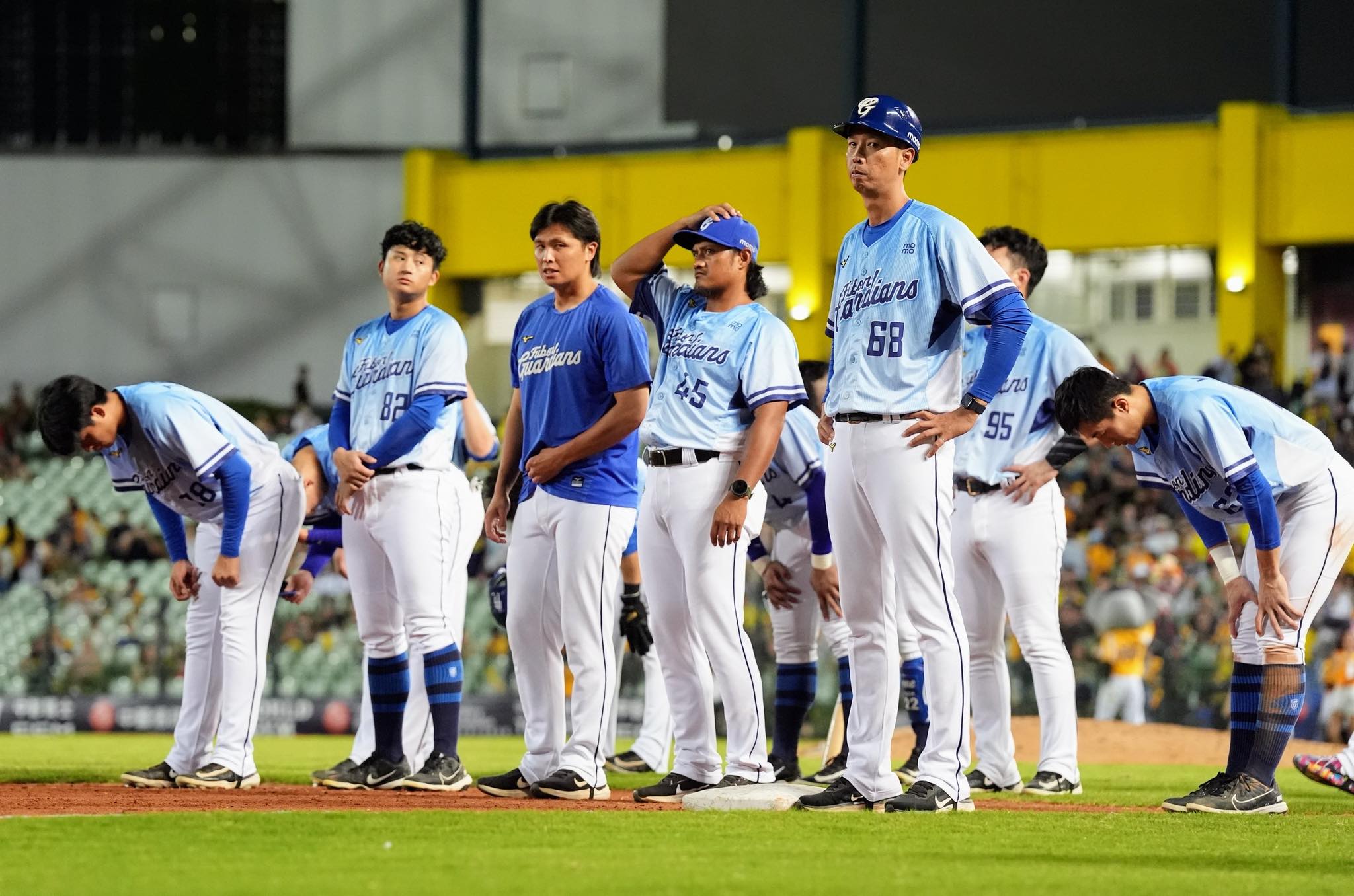 富邦悍將本季已被橫掃5次。圖片來源：富邦悍將