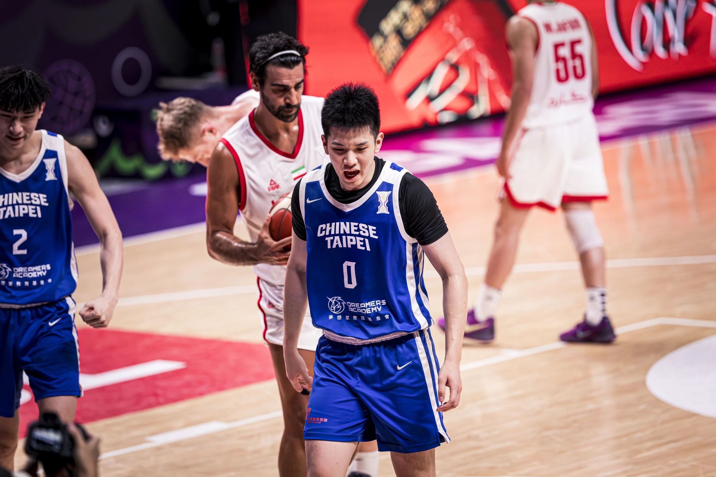 林庭謙首節狂轟11分。圖片來源：FIBA