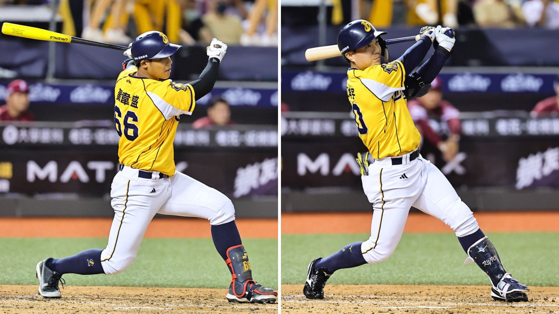 黃韋盛單場4支4+「小可愛」狂灌4打點，中信贏下二連勝。圖片來源：中信兄弟