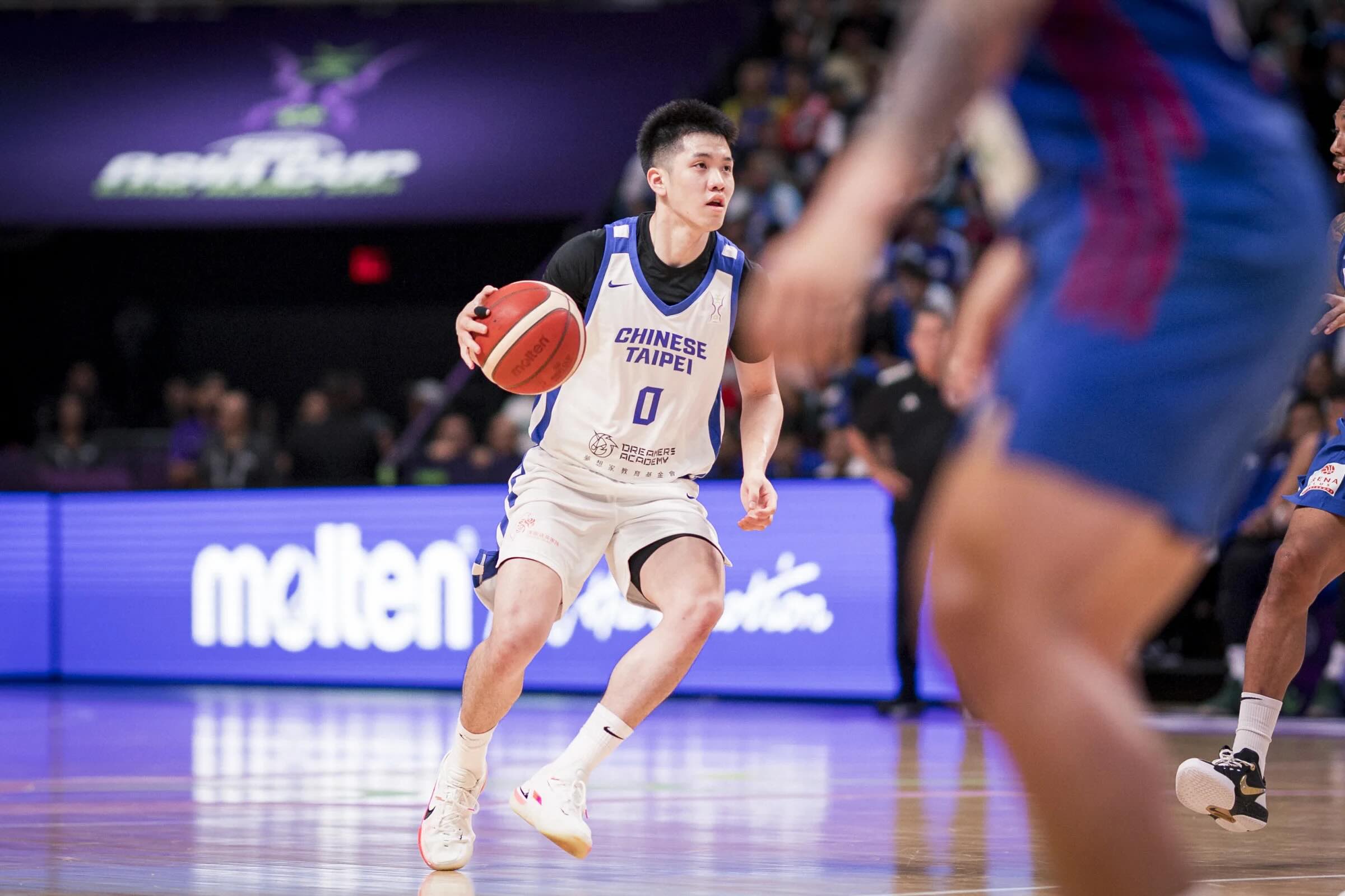 林庭謙下半場甦醒也是中華隊取勝關鍵。圖片來源：FIBA