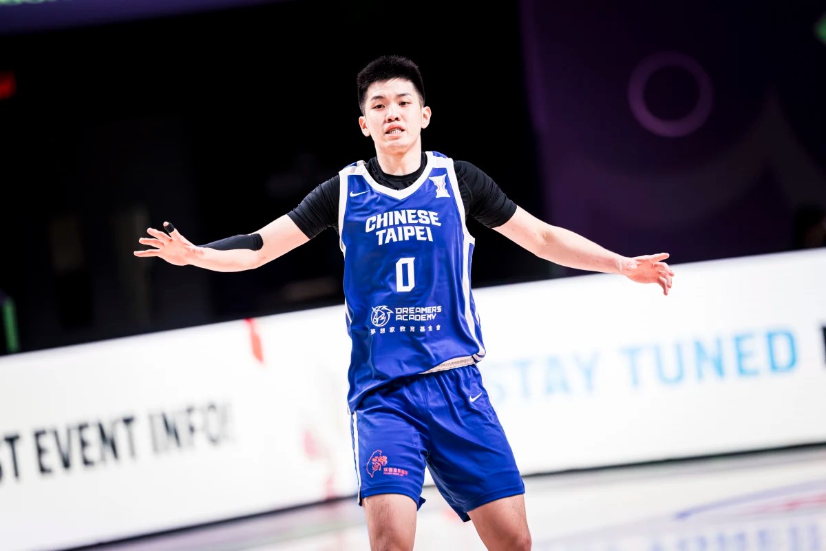 林庭謙下半場得分爆發。圖片來源：FIBA