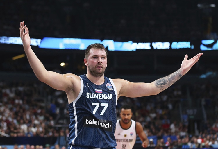 Luka Dončić。圖片來源：達志影像