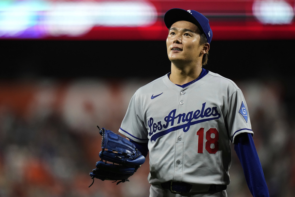 山本由伸連續繳出7局10K好投但都無緣勝投。圖片來源：達志影像