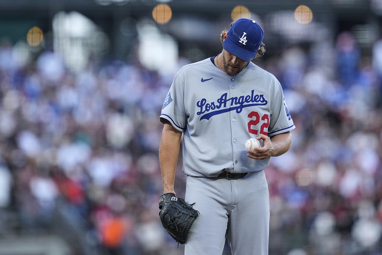 Clayton Kershaw。圖片來源：達志影像