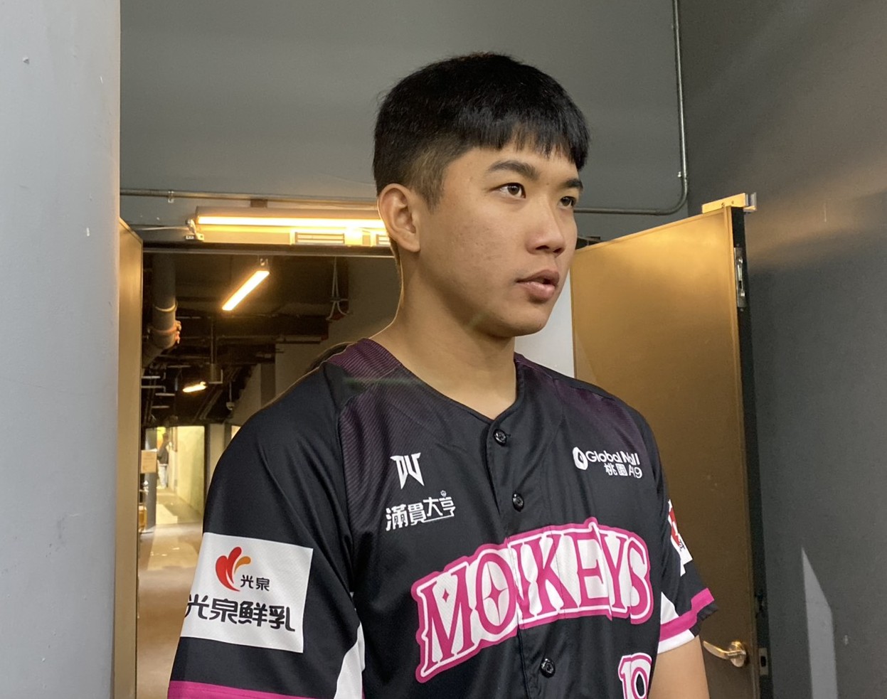 陳克羿先發6局失1分收下本季第2勝。圖片來源：記者吳嘉倪／攝