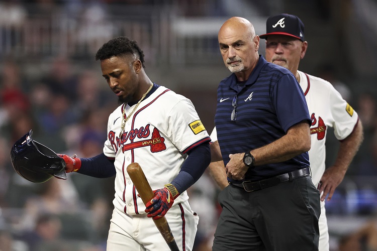 Ozzie Albies。圖片來源：達志影像