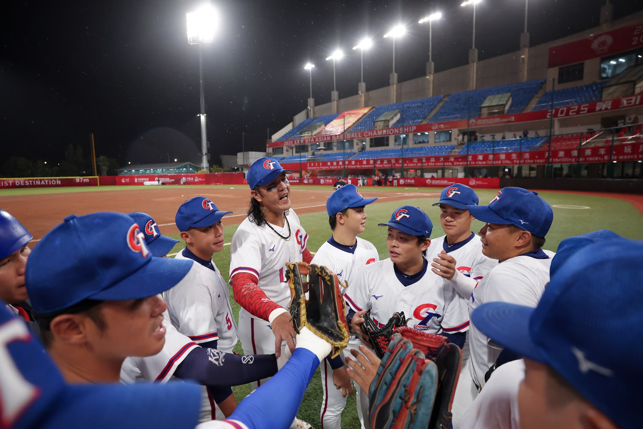 中華預賽三場都「扣倒」對手。圖片來源：中華棒協