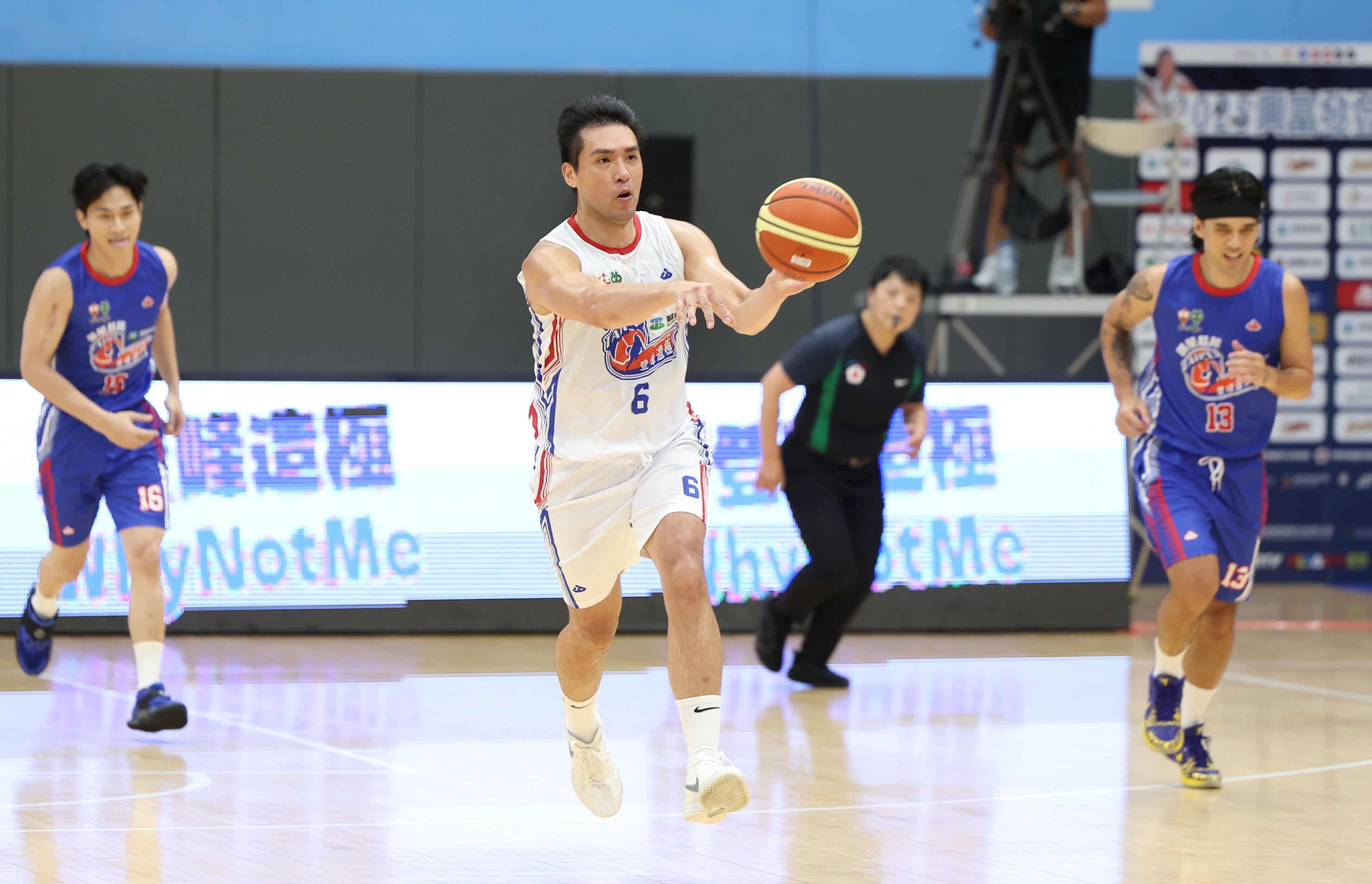 好久不見的陳順詳。圖片來源：登峰造極籃球賽提供