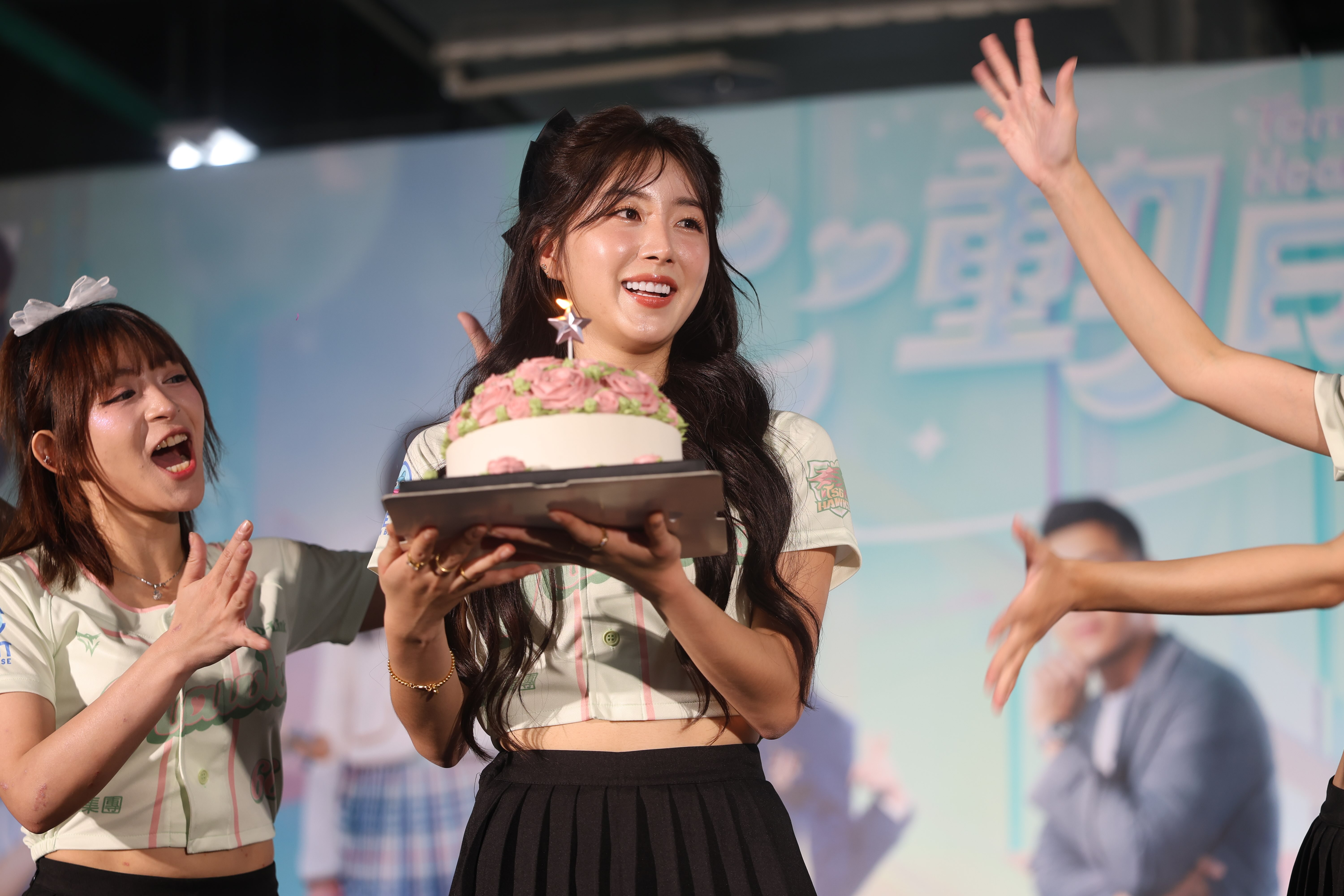 安芝儇提前慶生。圖片來源：桂田文創提供
