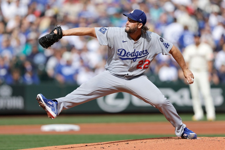 Clayton Kershaw。圖片來源：達志影像