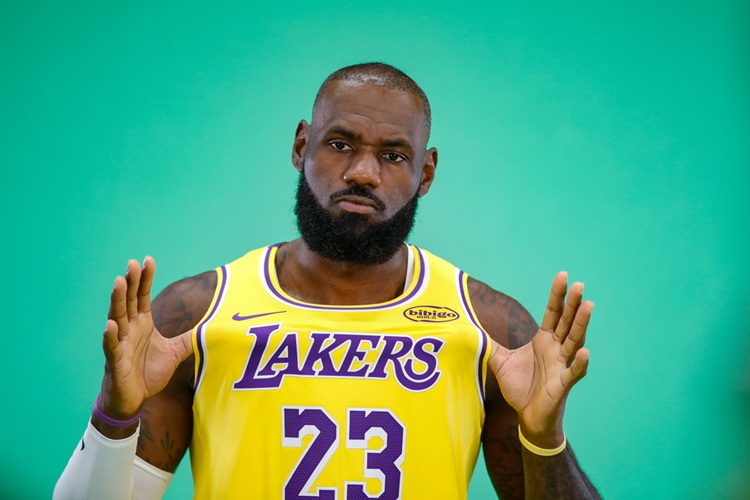 LeBron James。圖片來源：達志影像
