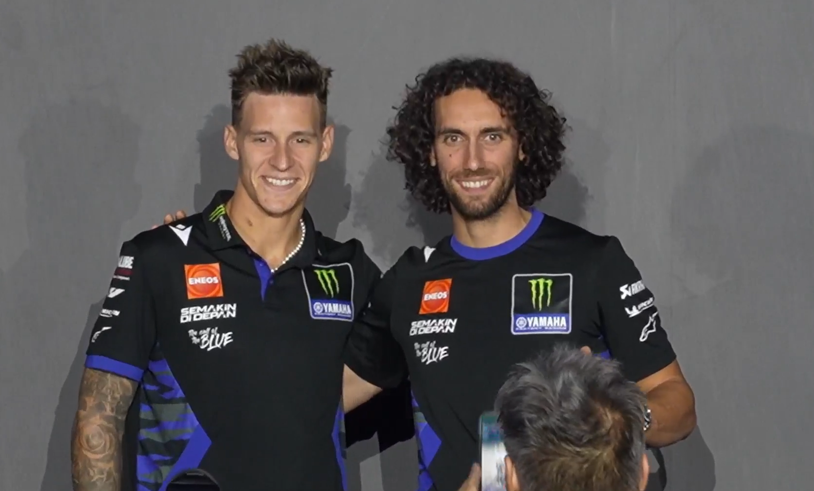MotoGP》YAMAHA車手F.Quartararo、Á.Rins現身台北超親