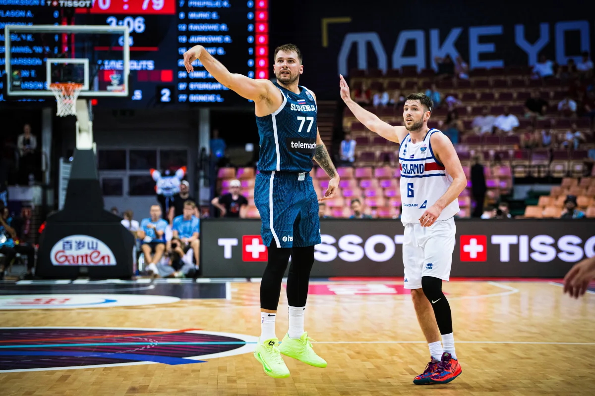 Luka Doncic率斯洛維尼亞挺進歐錦賽16強。圖片來源：達志影像