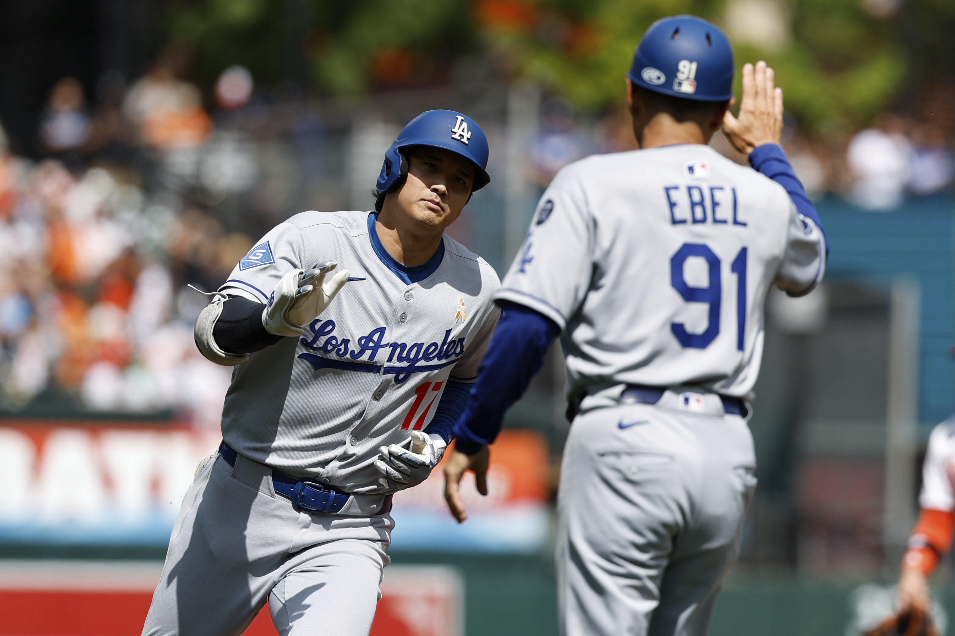 大谷翔平雙響炸裂。圖片來源：達志影像