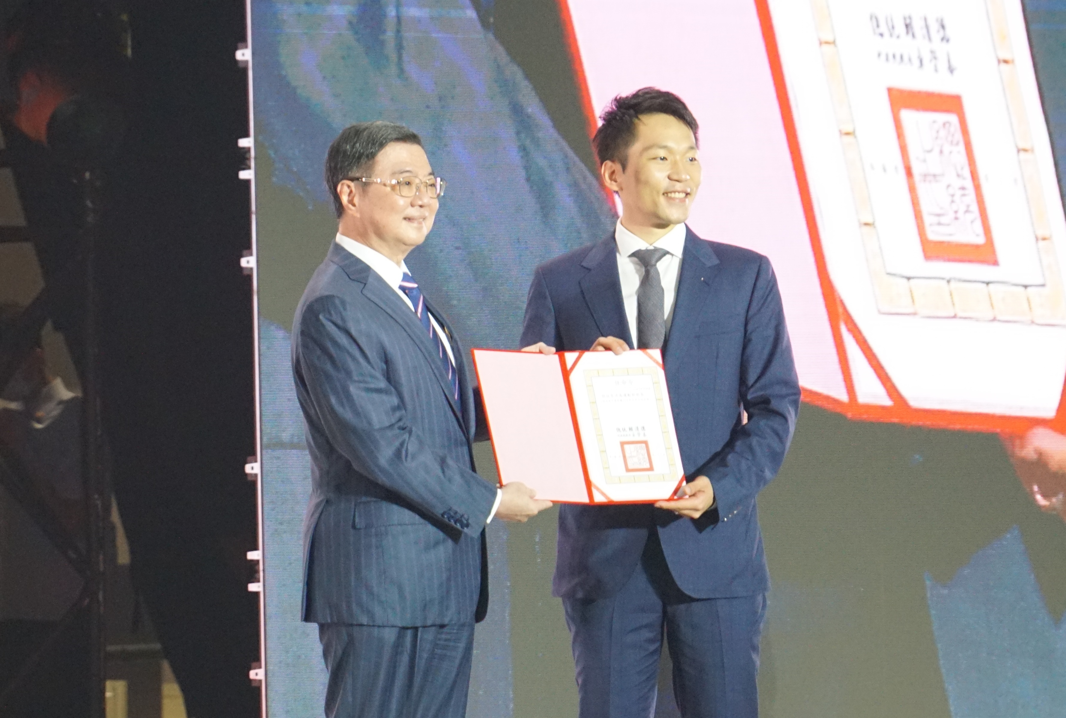 李洋正式就任運動部長。圖片來源：記者李升愷／攝