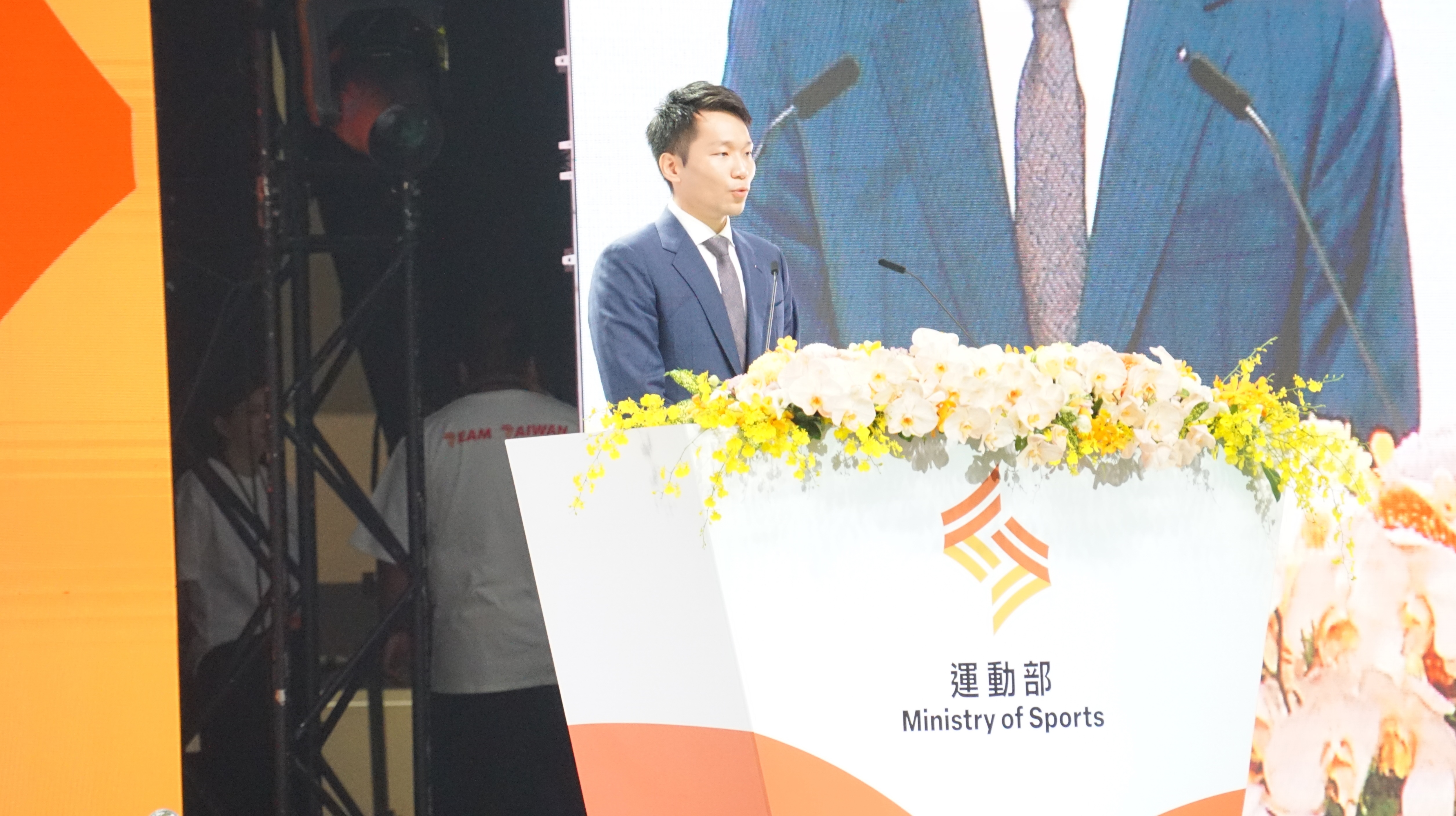 李洋正式就任運動部長。圖片來源：記者李升愷／攝