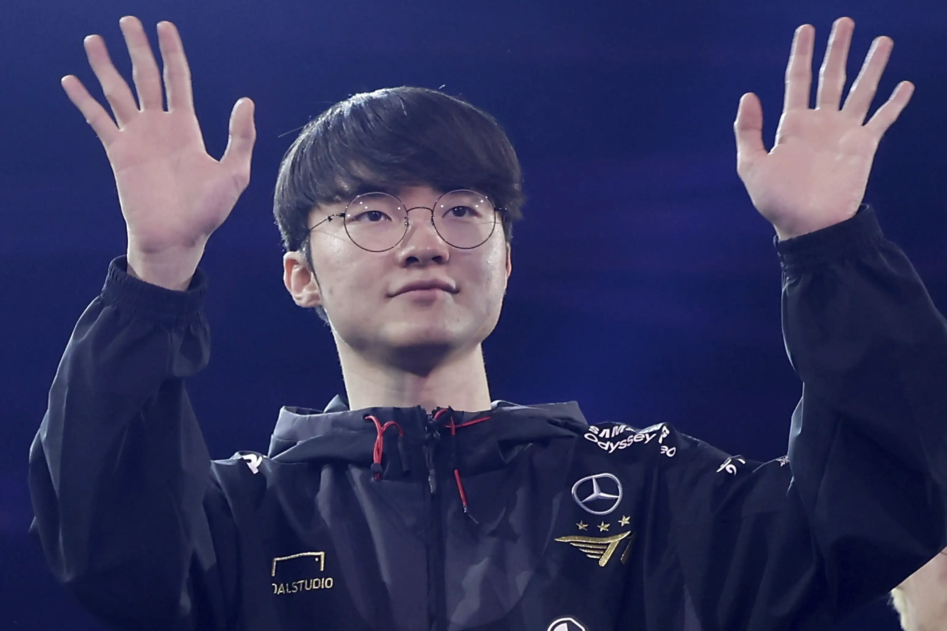 Faker。圖片來源:達志影像