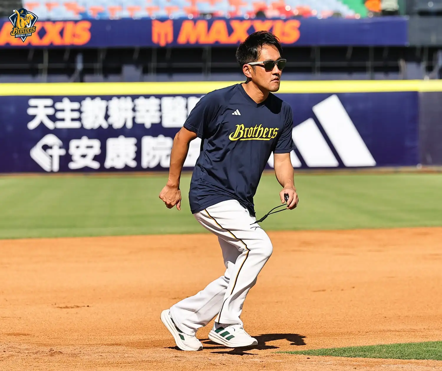 平野惠一。圖片來源:中信兄弟