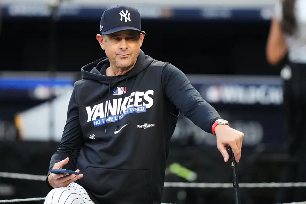 Aaron Boone。圖片來源:達志影像