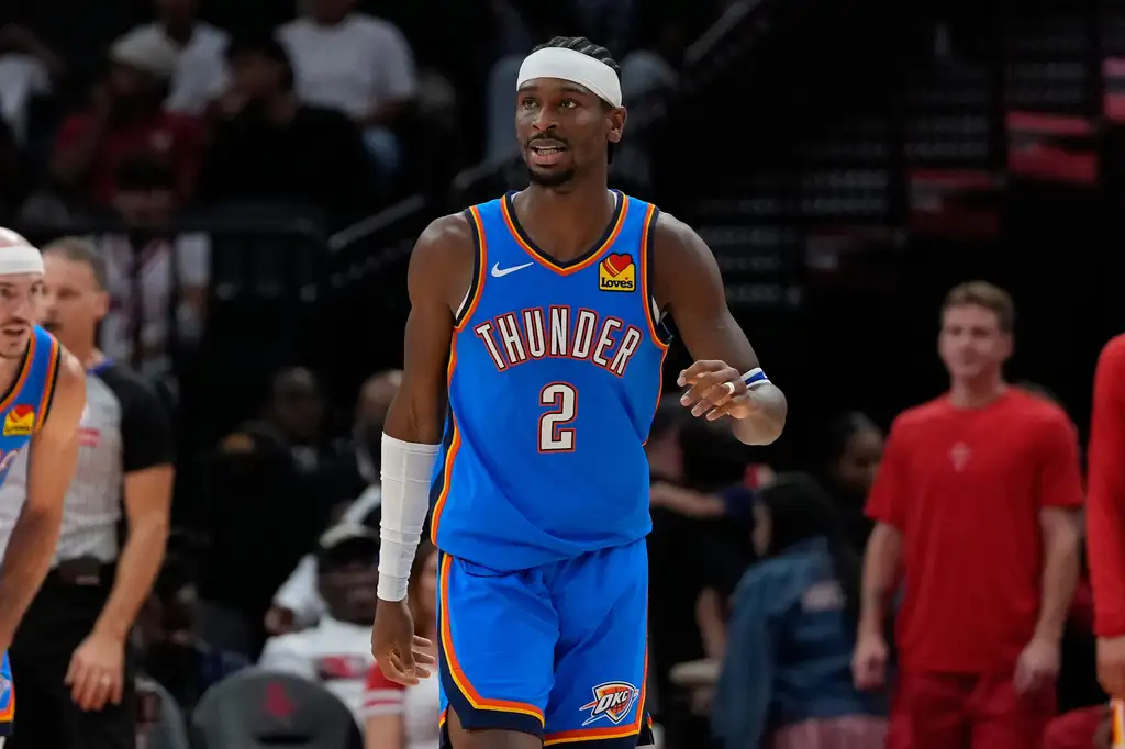 Shai Gilgeous-Alexander。圖片來源:達志影像資料照