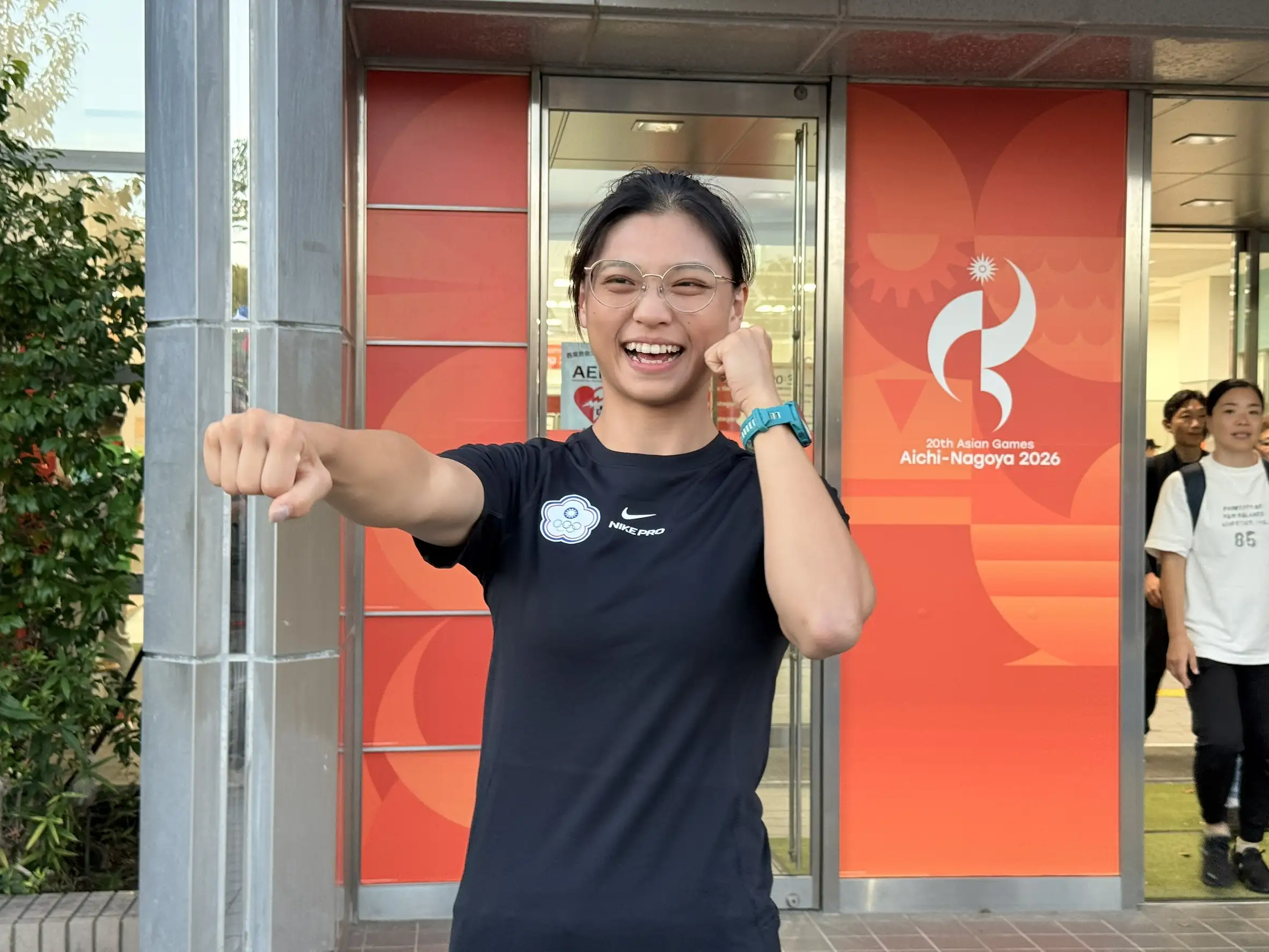 拳擊女將吳詩儀。圖片來源:記者李升愷/攝