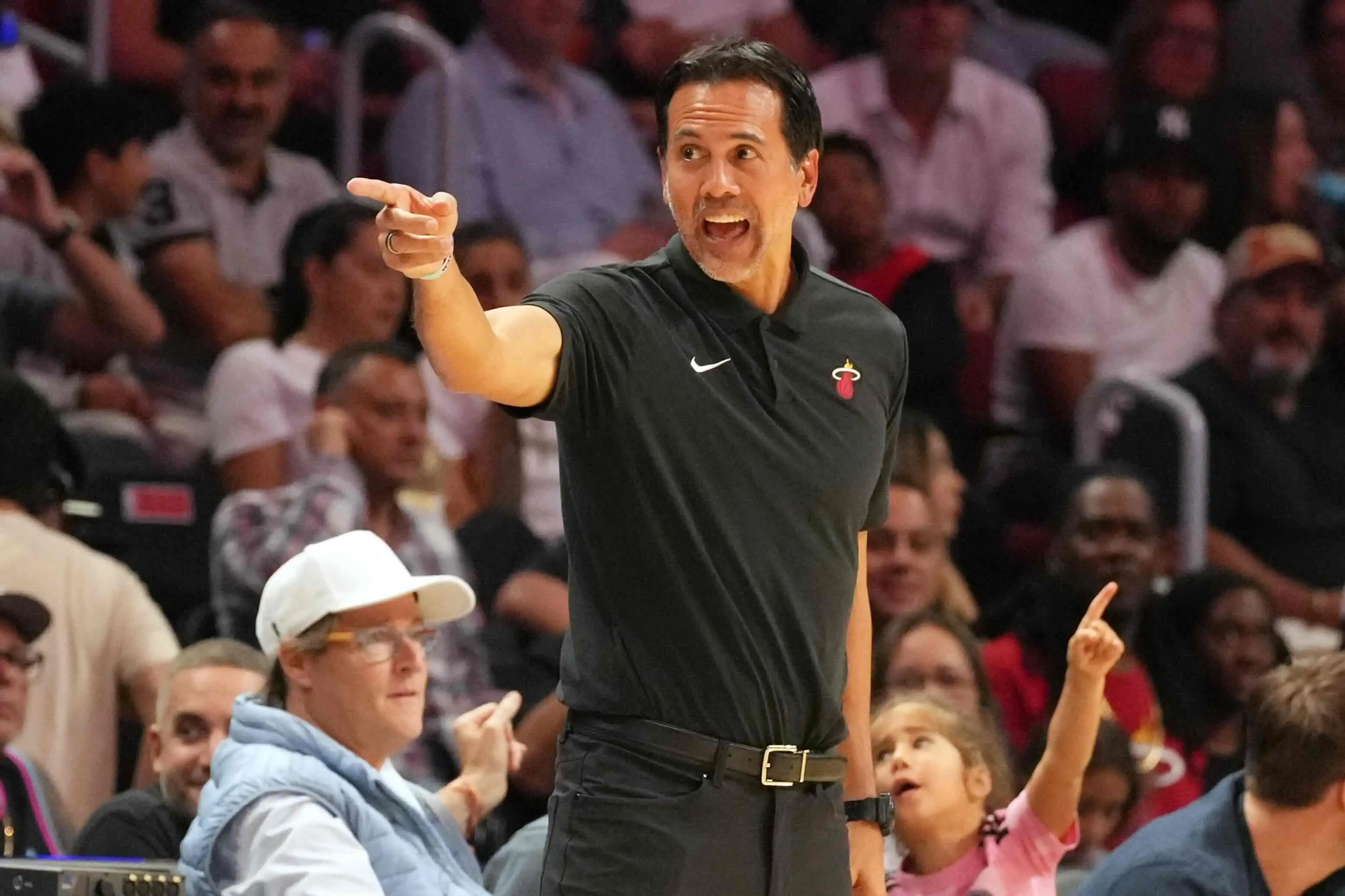Erik Spoelstra。圖片來源:達志影像