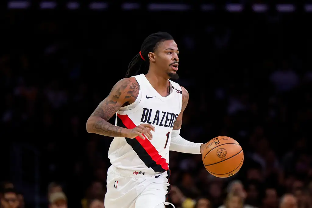 Ja Morant。圖片來源：達志影像