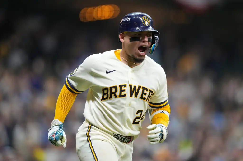 Contreras 7下石破天驚的陽春彈,最終助釀酒人收下勝利。圖片來源:達志影像